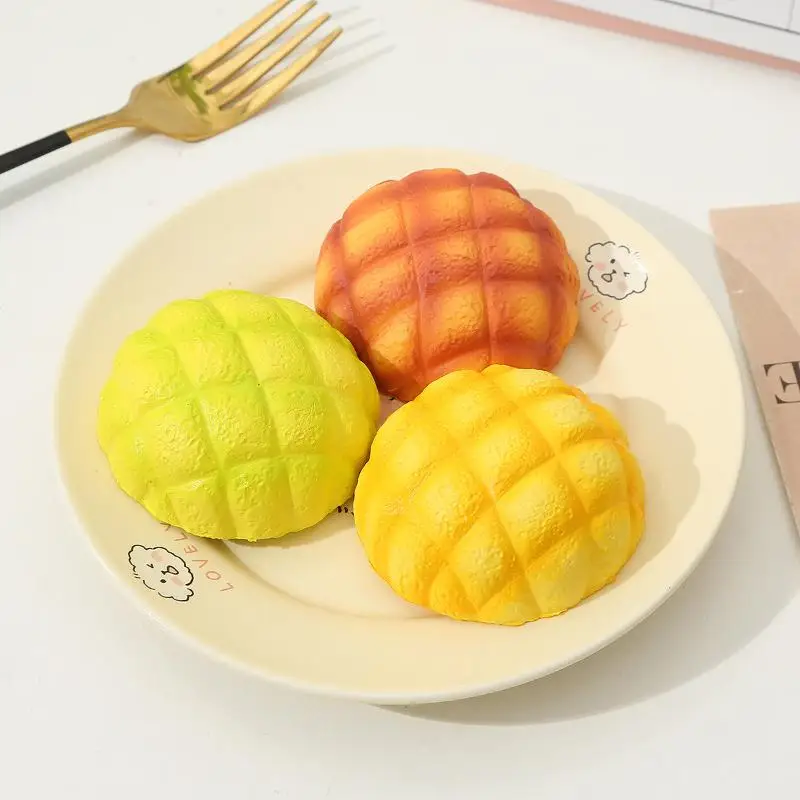 Cute Slow Rising Pineapple Bun Stress Relief Squeeze Fidget Toy Decompression