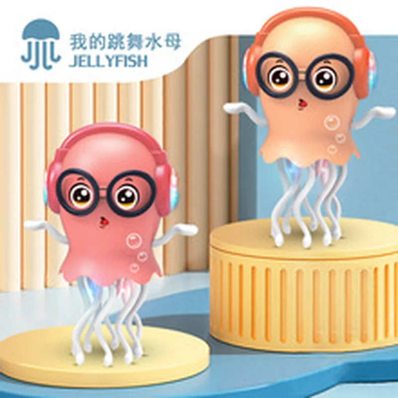 

The Latest Spot Magic Funny Dancing Octopus Will Move Lights, Music, Special Effects Jellyfish Children'S Electric Toys