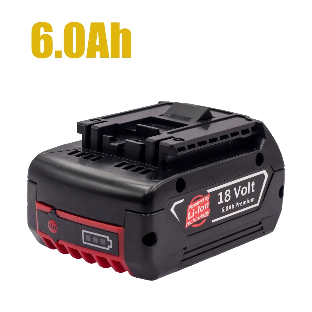 

Для Bosch 18V 6.0AH AL1860 GSR BSH PLH DGSH181 RHS GSB GCB GDX GHO GKS GSA CCS GDR GDSH181 JSH RH 180 Комплект зарядного устройства