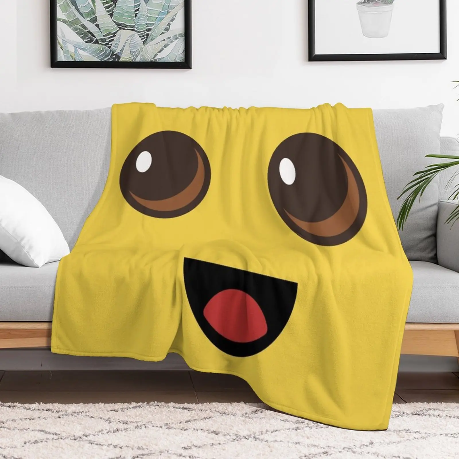 Peely Victory Royale Banana Throw Blanket decorative Cute Plaid Blankets