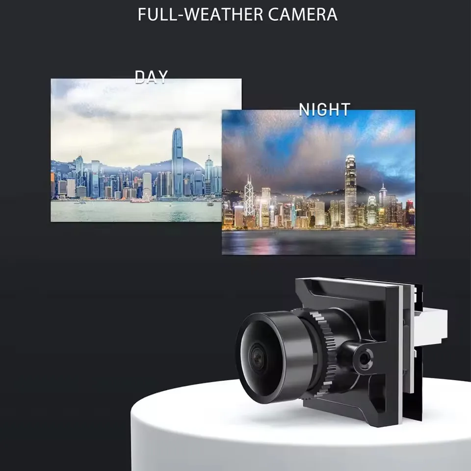 Caddx Baby Ratel 2 Nano Tamaño 1200TVL 3g 14*14mm FOV165 °   Cámara FPV de estilo libre de día y noche de baja latencia Starlight para drones RC