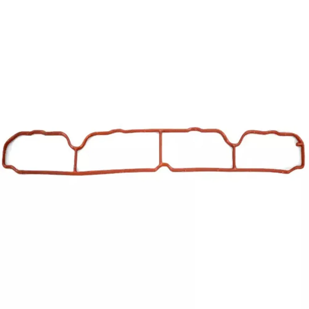 Red Engine Intake Manifold Gasket Premium Copper Material Sealing Properties Durability Excellent Heat Resistance