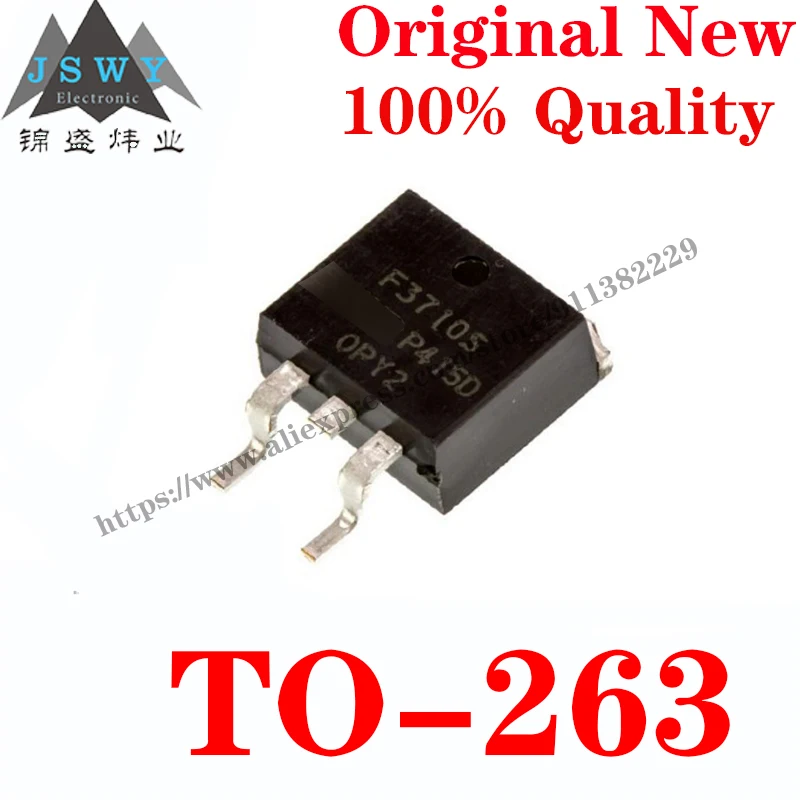 10~100 PCS IRF3710S TO-263 Discrete Semiconductor Transistor MOSFET IC Chip With the for module arduino Free Shiping F3710S