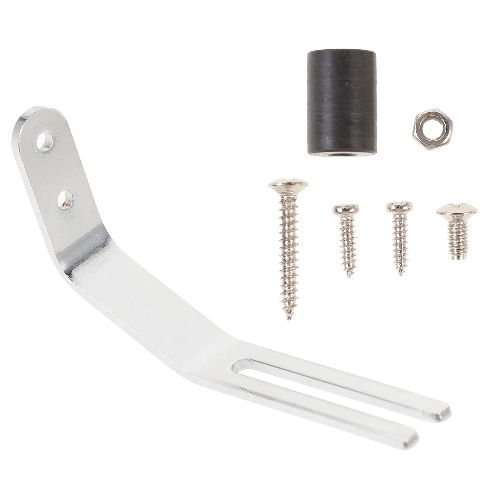 

1pc Jazz Guitar Pickguard Bracket Set Screw Tube Nut Plated Mounting Hardware Easy Install Luthier Tools For