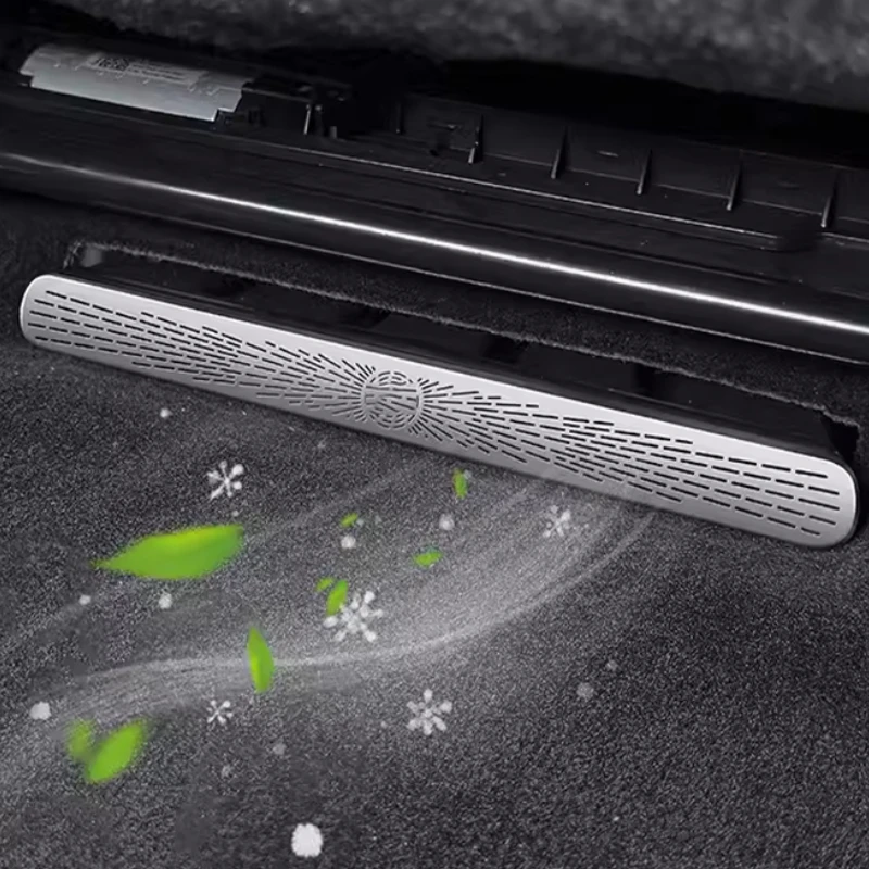 For Mercedes Benz E Class W214 S214 2024 Car Seat Outlet Air Outlet Vent Protect Cover Trim Sticker Car Accessories