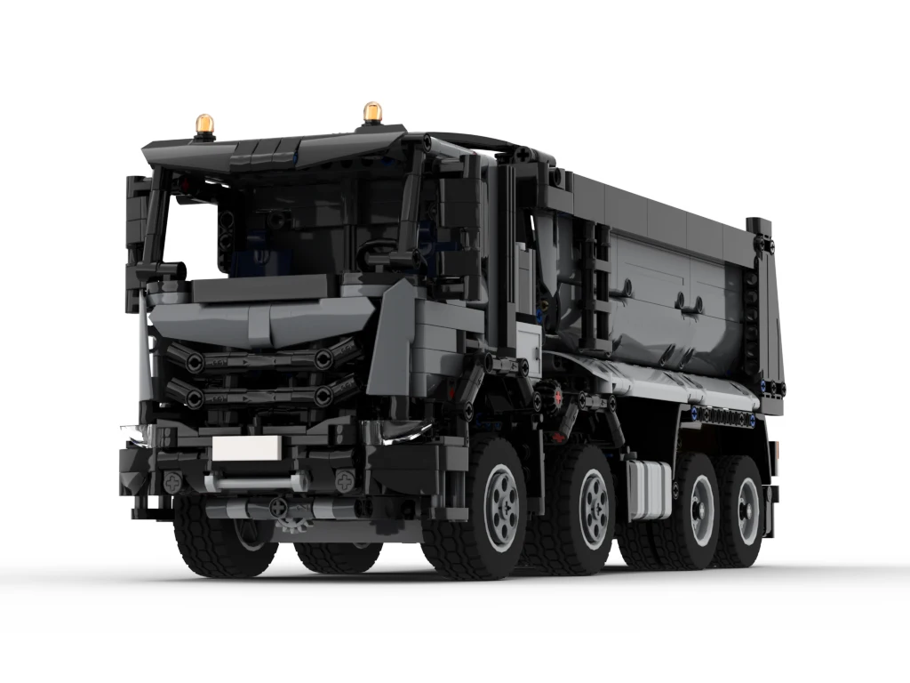 

MOC-121004 Стильный грузовик Way Engineering Series Модель строительного блока Кирпич DIY Крутая креативная сборка Комплексные подарки для мальчиков