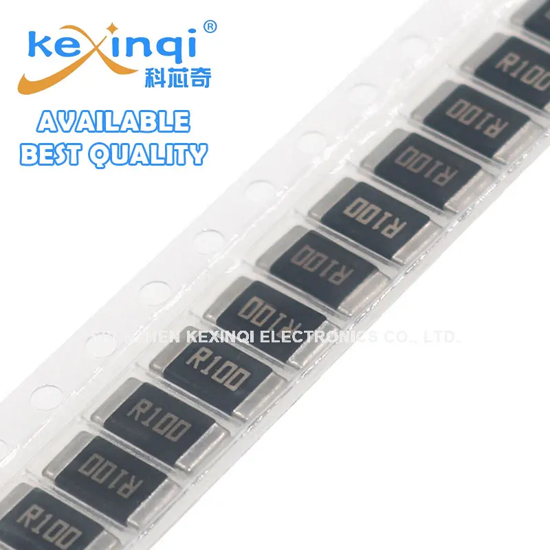 20PCS 2512 SMD Alloy Resistor 2W 1% 0.1R 0.1 ohm R100 R010 R020 R050 R100 R200 R220 R330 R470 R500 1R00 Resistance