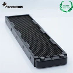 FREEZEMOD SR-L480G14 Water Cooling Aluminum Radiator Beauty Medical Heat Sink Threaded Port ROHS Certification .