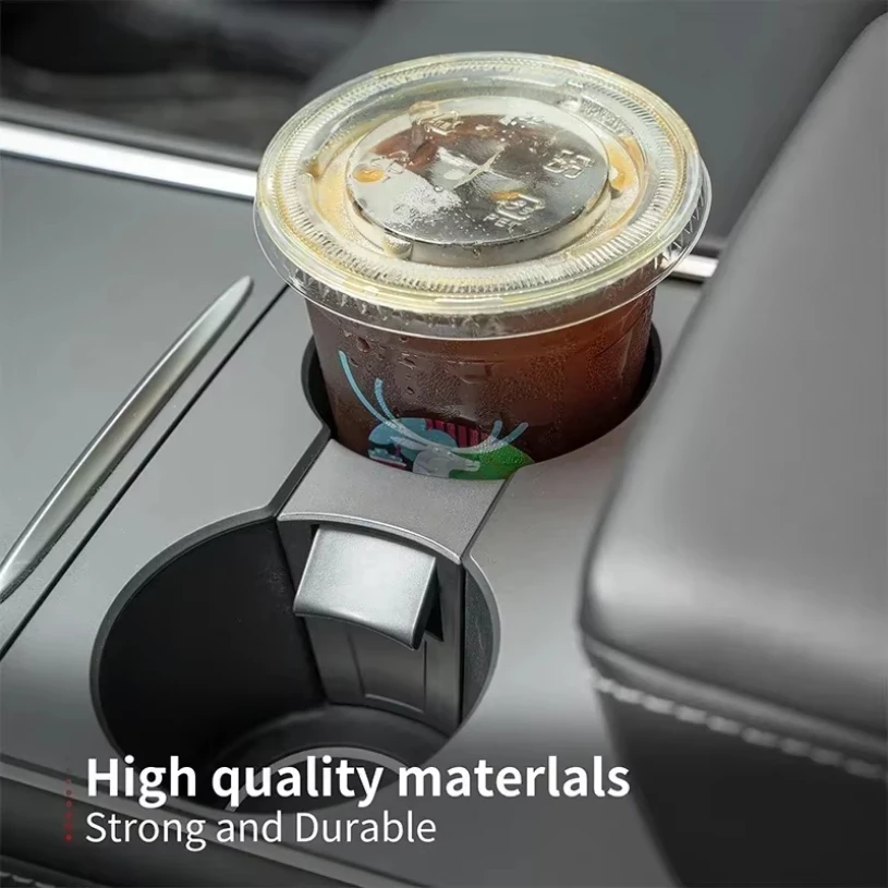 For Tesla Model Y 2021-2024/Model 3 Central Control Cup Holder Original Car Color Interior Accessories image 3