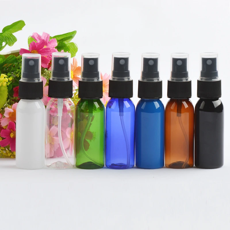 

30ml plastic PET pump bottle serum toner essence sample testing moisture toilet water whitening mist sprayer cosmetic packing