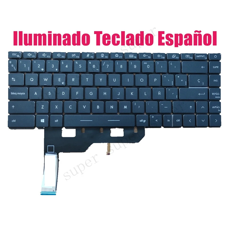 SSS+ Spanish Backlit keyboard for MSI Stealth 15M A11SDK/A11SEK/A11UEK(MS-1562/1563)