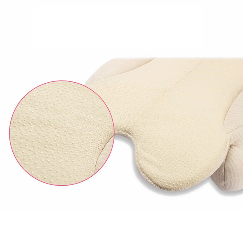 Rabbit Baby Head Shaping Pillow 0-12 Months Newborn baby Soft Memory Foam Breathable Skidproof Absorbant Bunny Milk Feeding