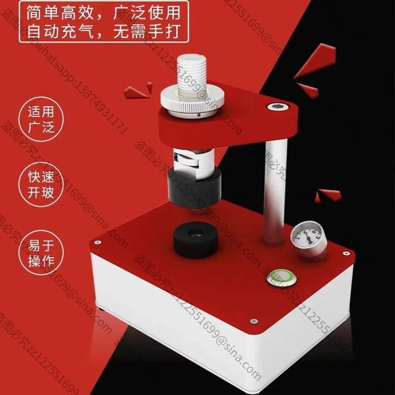Suitable for Multi-purpose Glass Opener with A Set of Molds, Electric Glass Opening Tools Are Simple and Safe