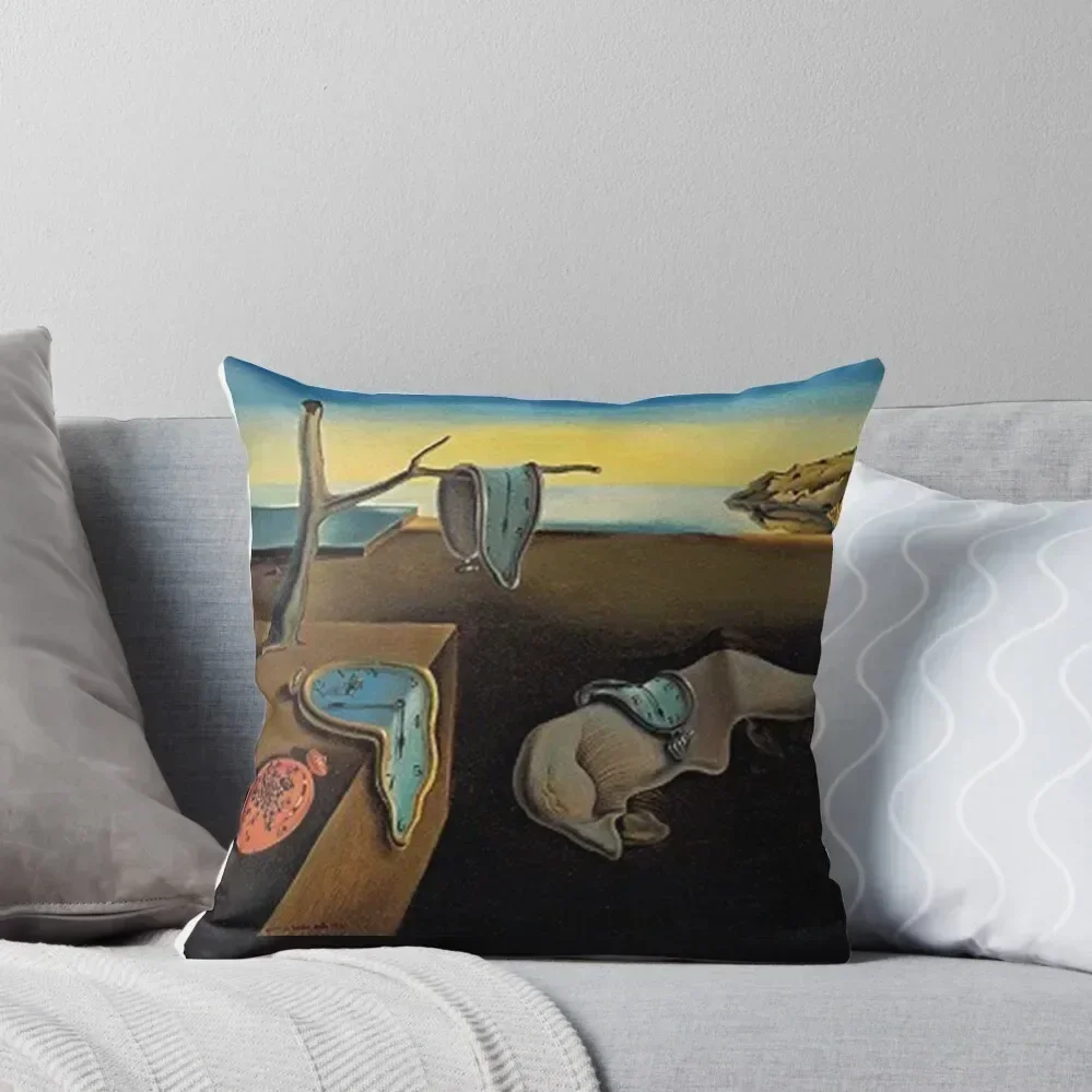 Salvador Dali The Persistence of Memory Throw Pillow Decorative Cover For Living Room bed pillows Covers For Sofas pillow