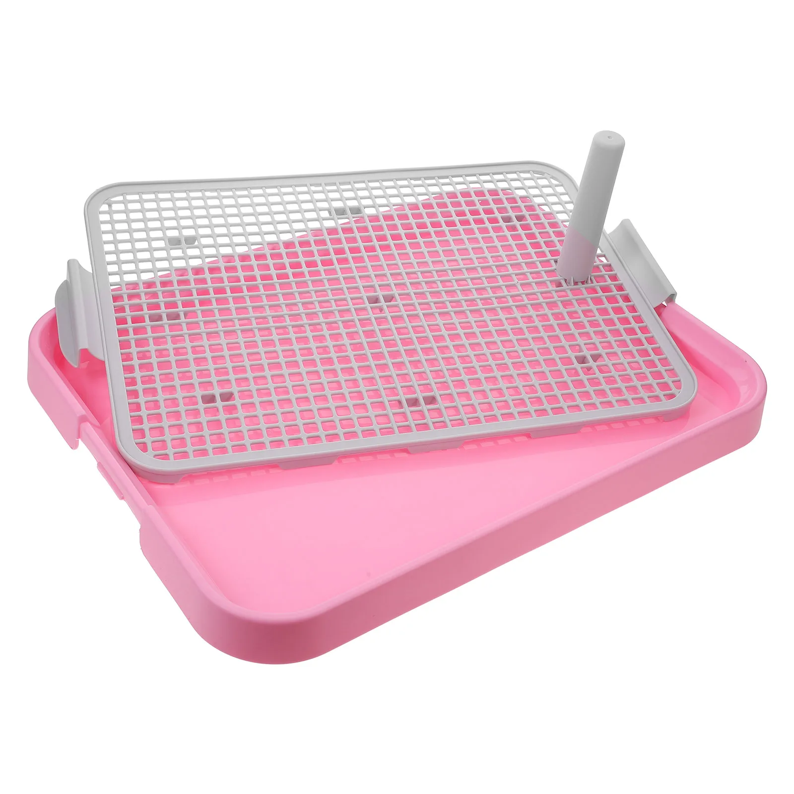 

Pet Toilet for Dogs Indoor Puppy Pee Tray Pink Serving Potty Training Universal