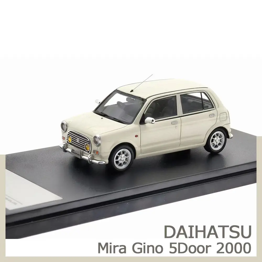 

1:43 Scale Model Car DAIHATSU Mira Gino 5DOOR(200)Refined Resin Car Model Simulation Vehicles Collectible Decorate Toy Gifts