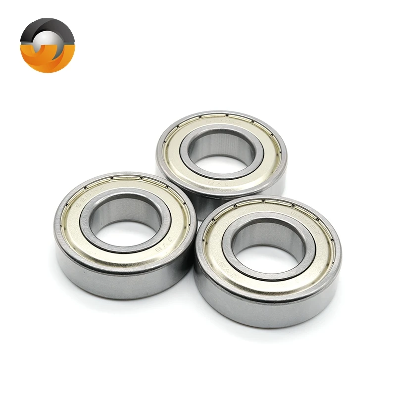 Deep Groove Ball Bearing 25x52x15 20x47x14 17x40x12 mm Metal Chrome Steel Bearing 1PCS High Rotational Speed Accessory for Motor