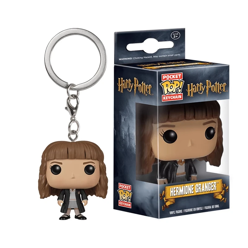 Genuine Edition FUNKO POP Harry Potter Hermione Keychain Anime Action Desktop Decoration Ornament Model Toys Collectible Model - Image 7