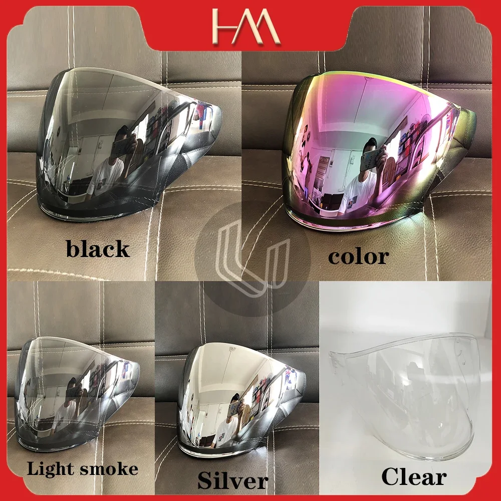 

5 Colors Motorcycle Half helmet helmet Visor Lens for SHOEI J-Cruise I II J-Force4 Visor Mask