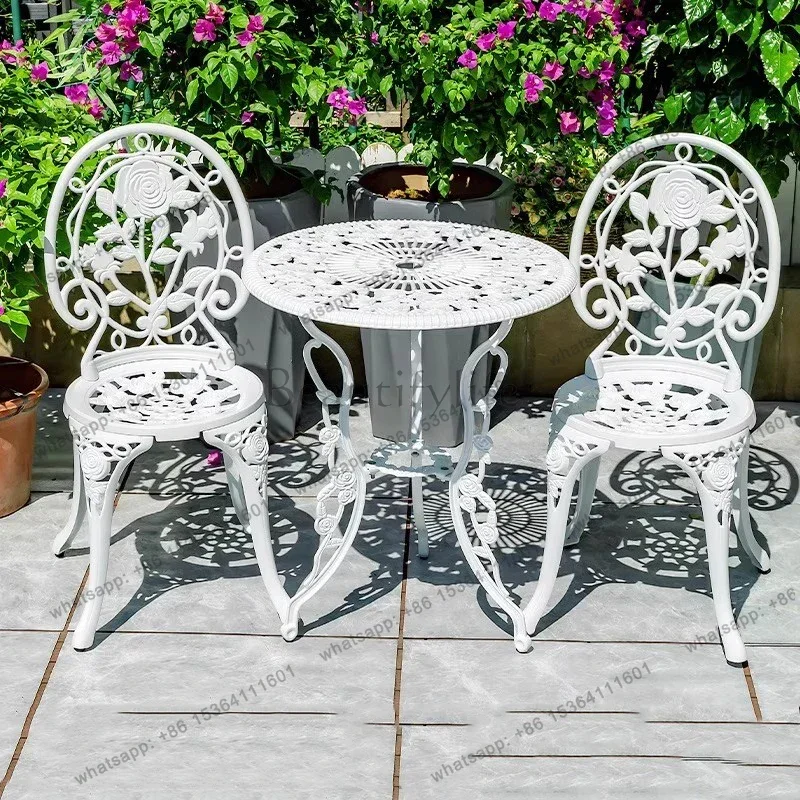 PG Round Coffee Garden Furniture Sets Mobile Restaurant Outdoor Study Modern Garden Furniture Sets Luxury Muebles Home Furniture