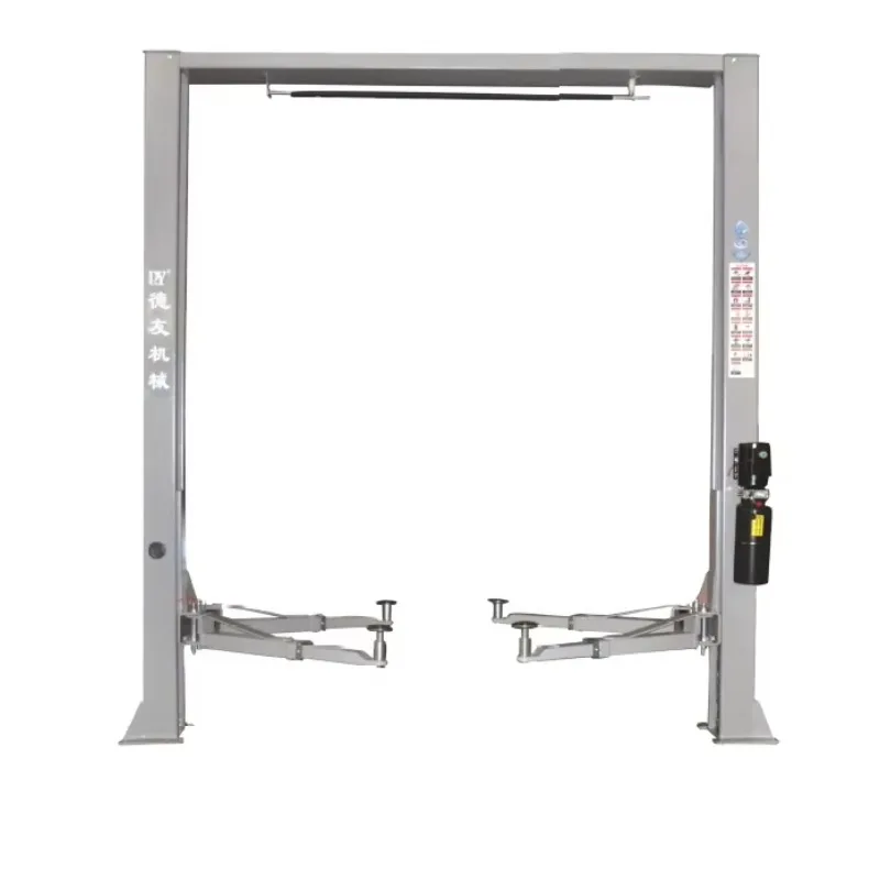 Heavy-Duty Double Cylinder Hydraulic Lift Package 4000kg Two Post Scissor Elevator Model LX-D3500 | Fully Lift