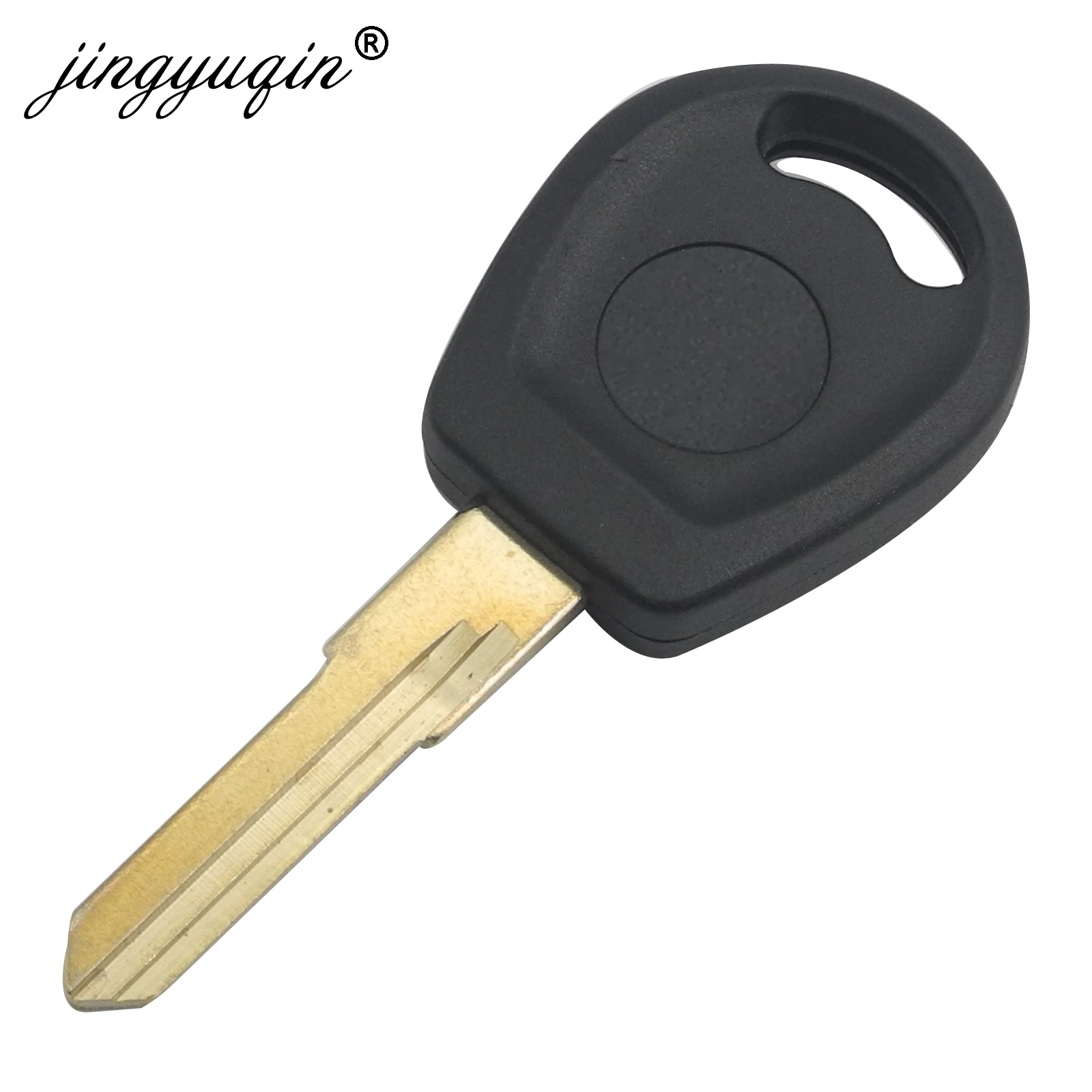 jingyuqin Transponder Remote Blank Key Cover Fob Case for Old VW POLO BORA PASSAT Key Shell Replacement