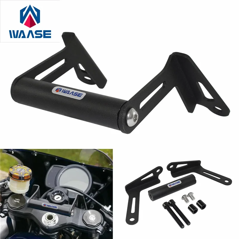 

WAASE Mobile Phone GPS Plate Bracket Stand Holder Phone Support For Honda HAWK 11 HAWK-11 HAWK11 HAWK1100 2023