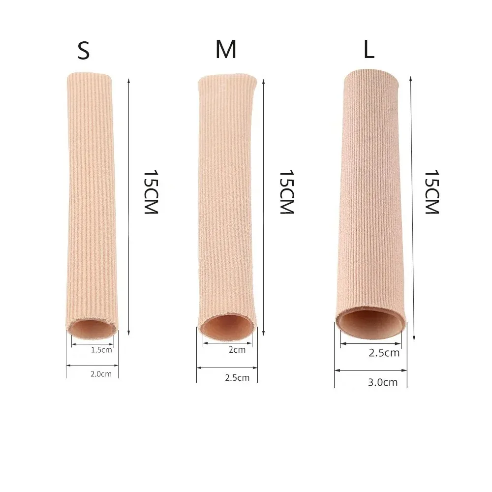 الألياف هلام غطاء أصابع القدم ضمادة الكالس حامي مكافحة كشط لتخفيف الآلام فاصل أصابع القدم العناية بالقدم حماية الاصبع سبا القدم