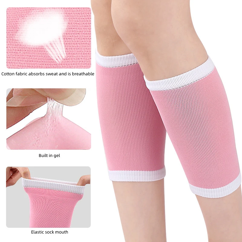 Jambières de compression à manches de mollet pour varices, bas longs élastiques, soutien des jambes, chaussettes tibia, instituts de fatigue, 1 paire