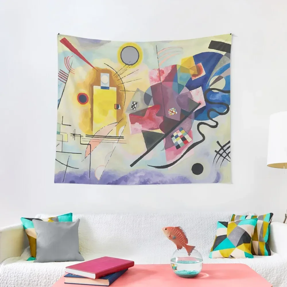 

Wassily Kandinsky | Yellow-Red-Blue Tapestry Hanging Wall Bedrooms Decorations Aesthetic Room Decor Korean On The Wall Tapestry