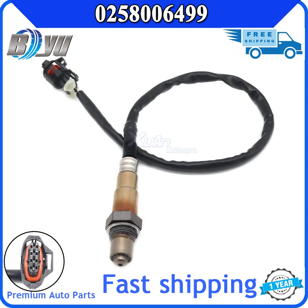 

New Car Air Fuel Ratio Lambda O2 Oxygen Sensor For Opel Agila A G H J Insignia 1998-2018 0258986602 91021621 9199470 0258006499
