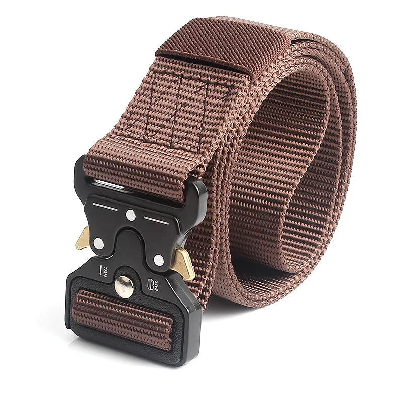 

Men’s Belt Outdoor Hunting Tactical Multi Function Combat Survival High Quality Marine Corps Canvas For Nylon Male Luxury Belts