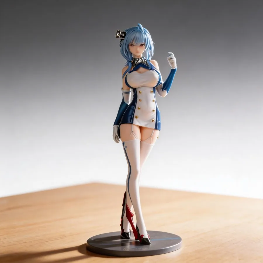 

Anime Azur Lane St. Louis Figure 26cm GK Statue Collectible Model Toy Desktop Ornament for Fans Home Decora...