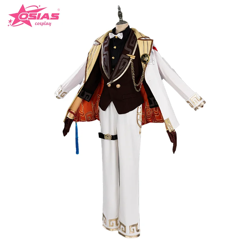 

OSIAS Jing Yuan Cosplay Costume Set Jing Yuan wig Jing Yuan shoes recital Honkai: Star Rail