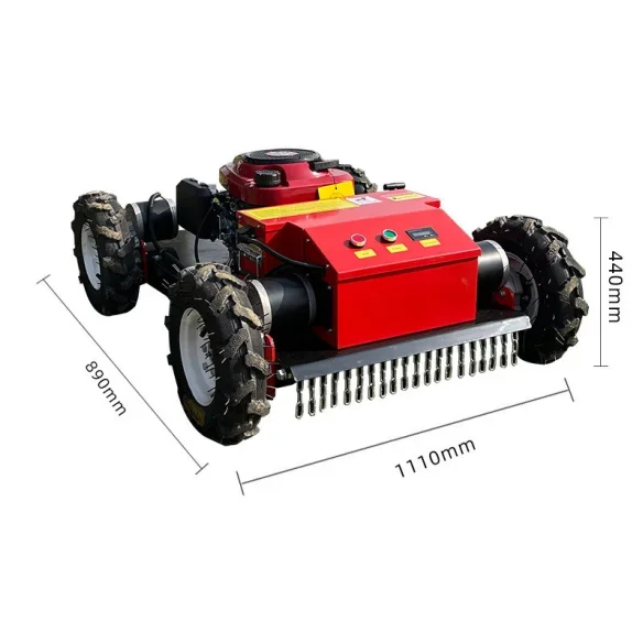 2025、Remote Control 550mm Lawn Mower Cordless Lawn Mower Mini  Lawn Mower