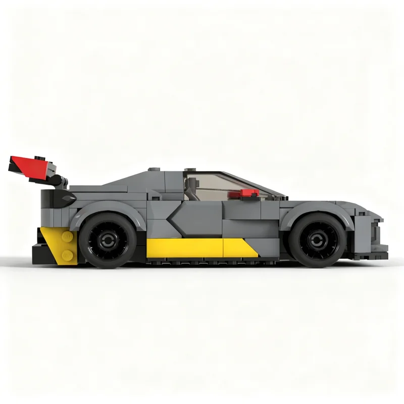 270PCS MOC City Champions Super Car Corvette C8 GT3 Model Technology DIY Assembly Building Blocks Display Birthday Gift Decor