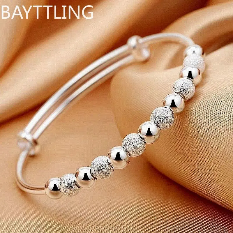Biżuteria Charms 925 sterling silver Luksusowe bransoletki z koralików Bransoletki śliczne dla kobiet moda impreza biżuteria ślubna Regulowana