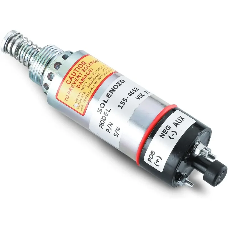 155-4652 8C-3663 para motor 3114 3116 3126 Solenóide de desligamento de combustível E320B E325B E325C E325CL Escavadeira solenóide de desligamento de combustível
