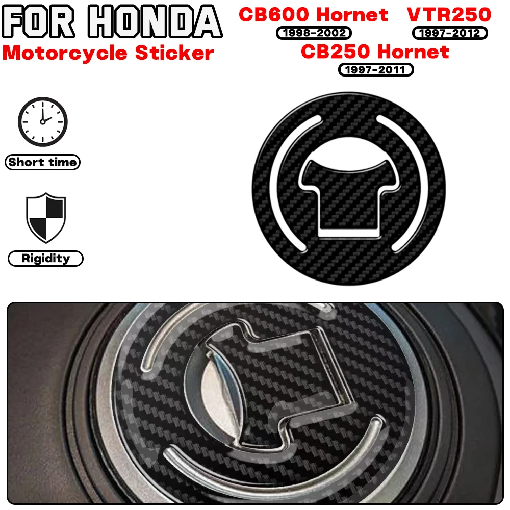 

For HONDA CB600 CB250 Hornet VTR250 CBR250 VTR250 CB1300 X4 1997-2012 Motorcycle Gas Fuel Cap Cover Decal Protection Stickers