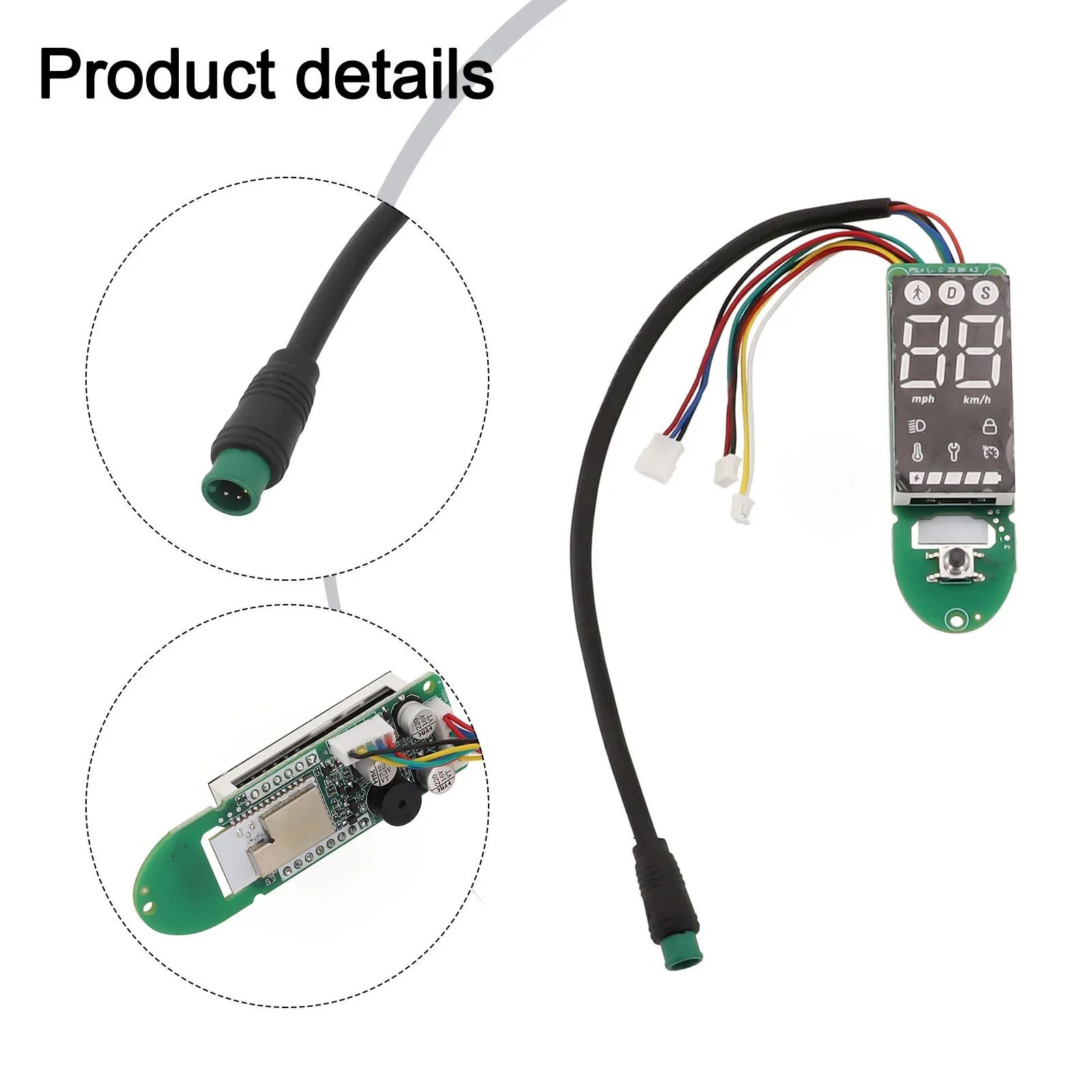 

Electric Scooter Controller Electric Scooter Dashboard Electric Scooter Replacement Easy To Replace For Electric Scooters