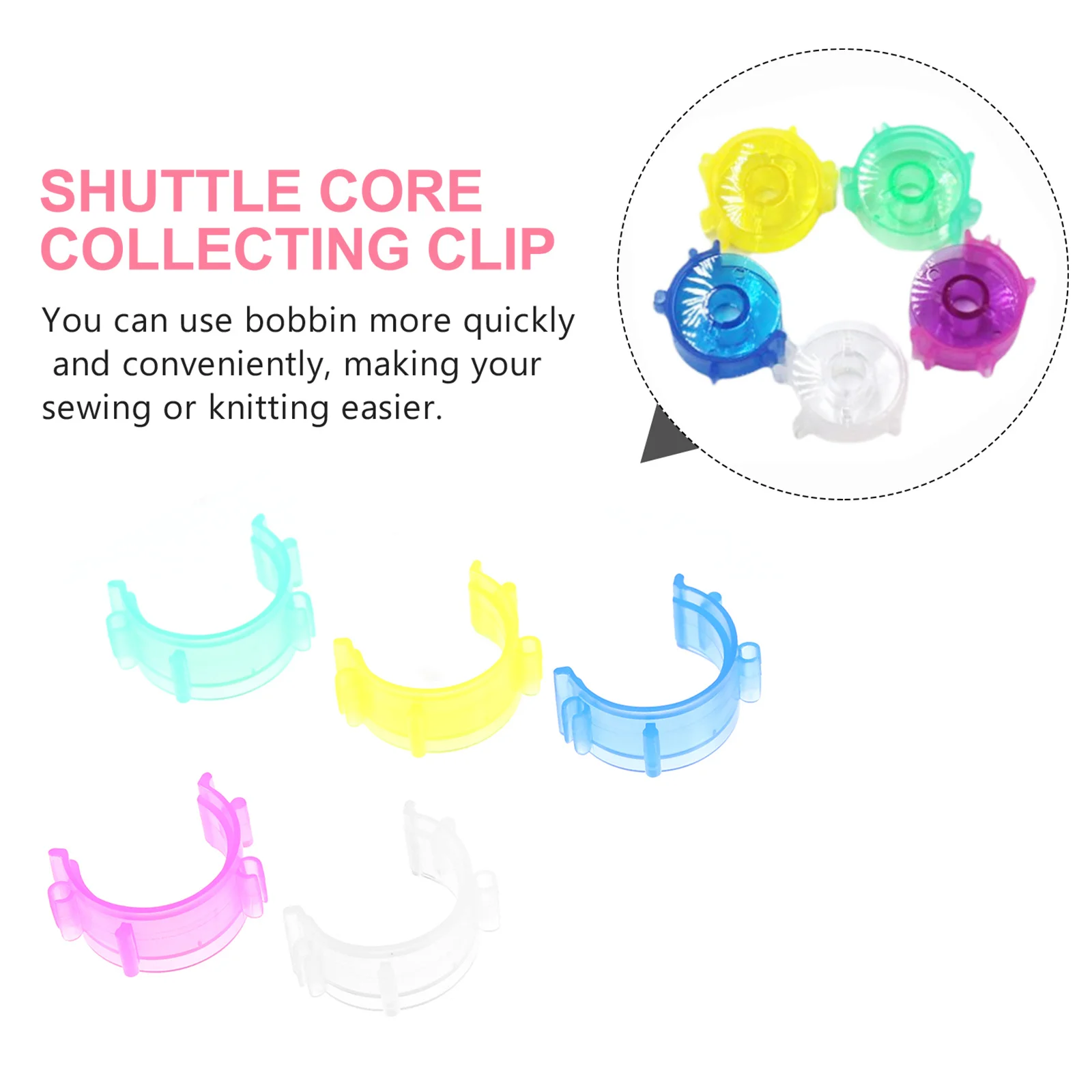125 قطعة من مشابك البكرة، حاملات بلاستيكية للخياطة، مثبتات خيط لأدوات التطريز المنزلية، منظم الملحقات