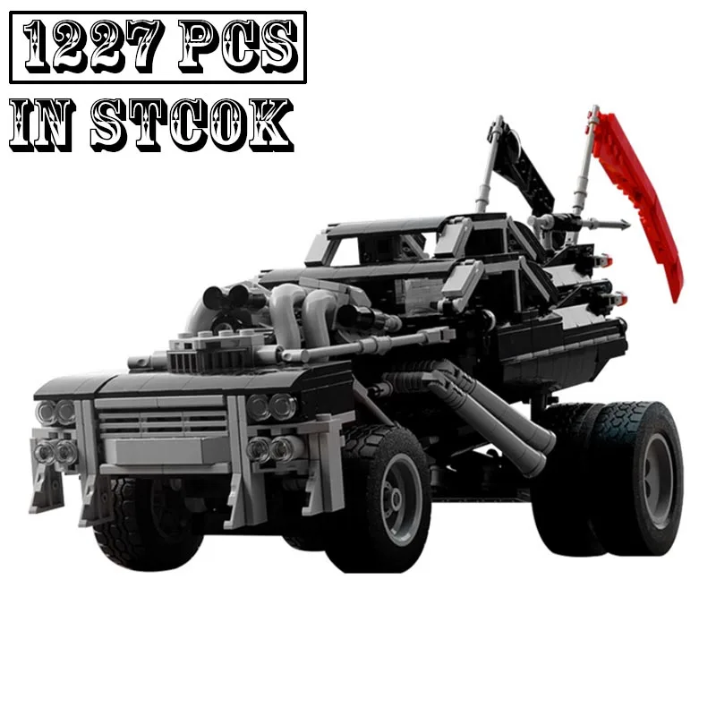 Modified Truck High-Tech Series War Rig May The Gigahorse Max Movie Collection Model Building Blocks Kits Bricks Children Toys