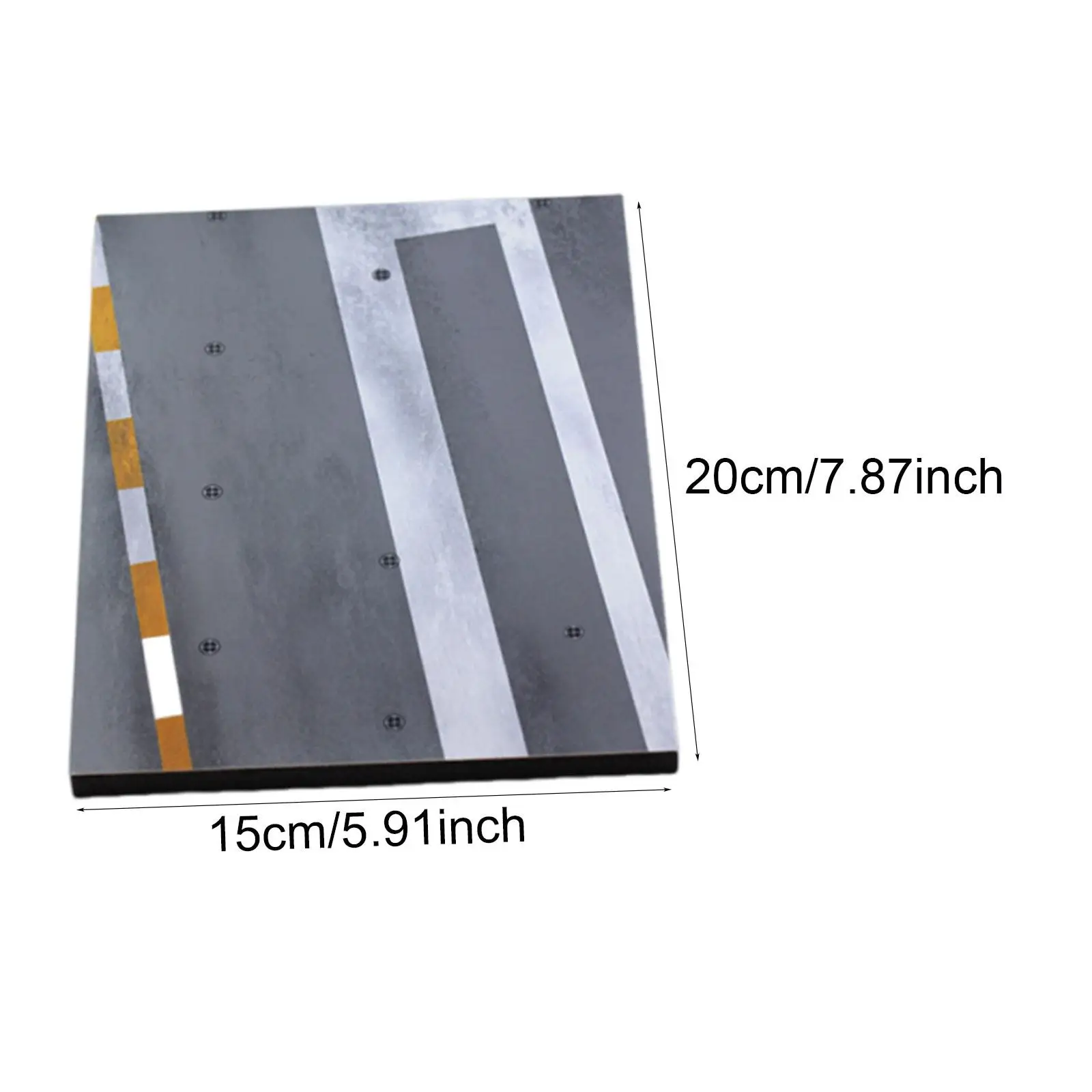 1/72 전투기 비행장 활주로 모형 정적 모형 활주로 장식, 항공 장식품