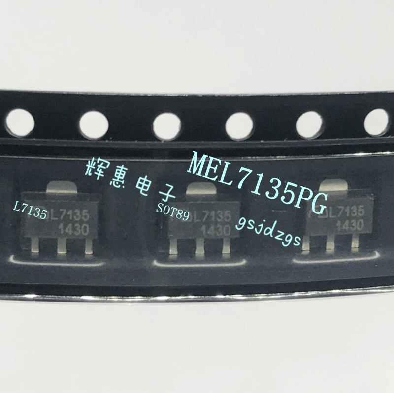 5pcs   MEL7135PG   MEL7135  SOT89 LED