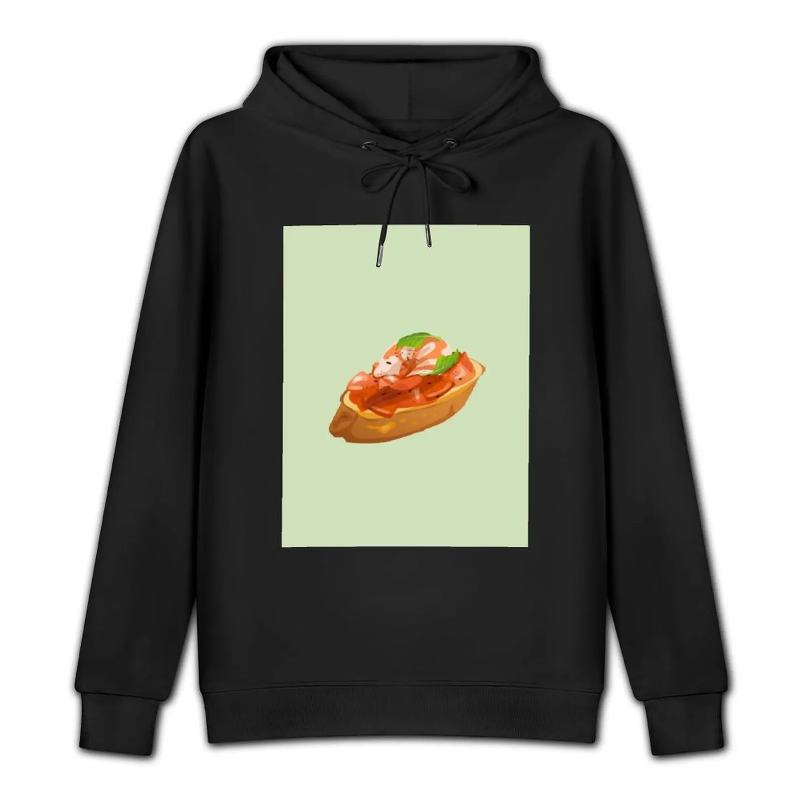 Spicy Prawn Bruschetta Pullover Hoodie anime clothing mens clothes hoodie graphic