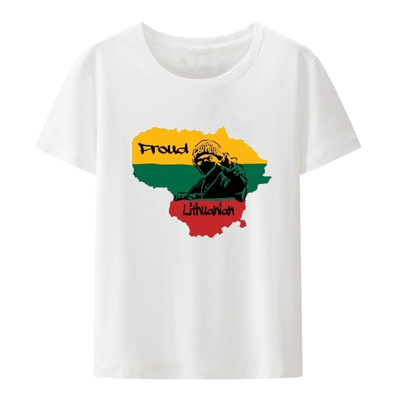 Graphic Lithuania T Shirt Proud Lithuanian Mano Lietuva T-shirt XS-4XL Otaku Character Lovely Hip-hop Aesthetic Ropa Mujer Gift