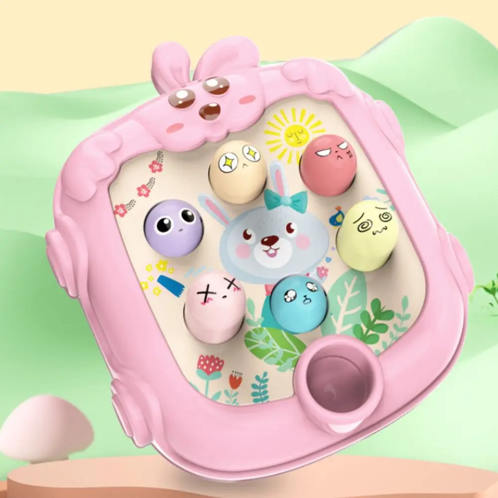 

ABS Animal Theme Knocking Game Hand Eye Coordination Learning Cognition Whack-a-mole Toy Early Education Cute