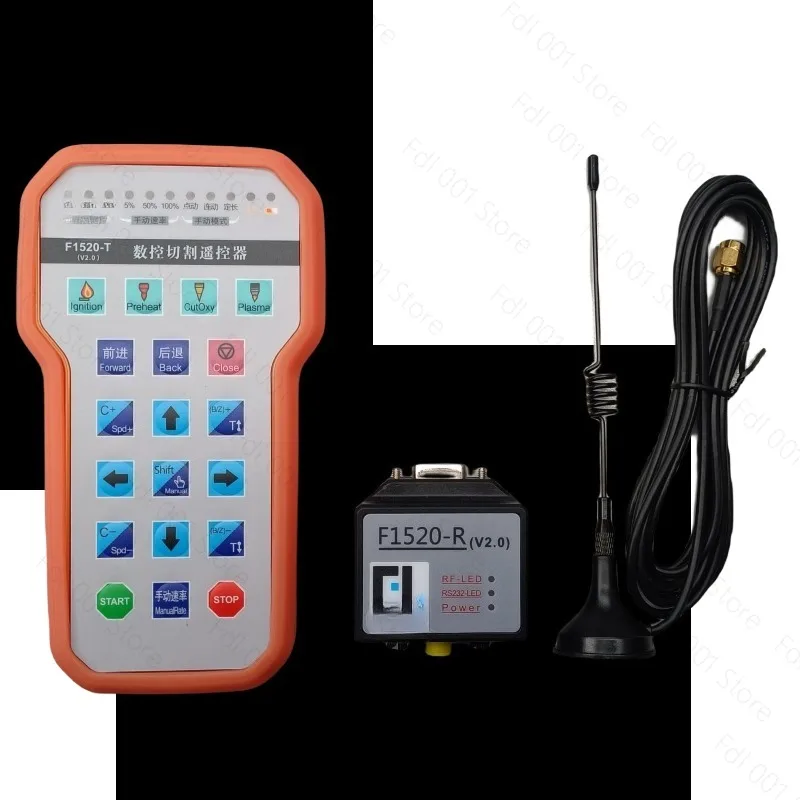 

CNC Cutting Machine F2100 F2300 F2500 Controller System F1510T F1521 Wireless Remote Control for Flame Cutting Tool