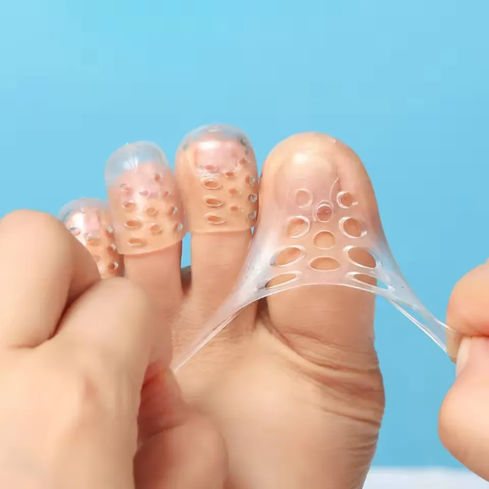 10-30Pcs Silicone Anti Friction Toe Protector Gel Toe Protectors Breathable Cap for Foot Covers for Men and Women Toe Sleeves