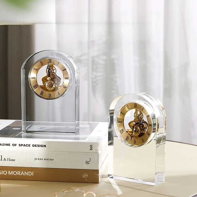 

Crystal Transparent Ornament Home Office Living Room Desktop Ornament Holiday Gift Photo Props Adornos De Decoración Del Hogar